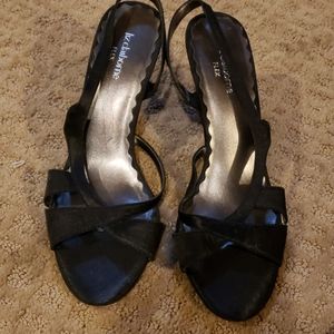 Liz Claiborne open toe heels